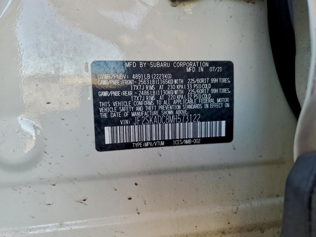 2021 Subaru Forester