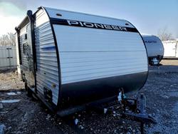 Salvage trucks for sale at Earlington, KY auction: 2025 Pioneer Travel TRA-Camper