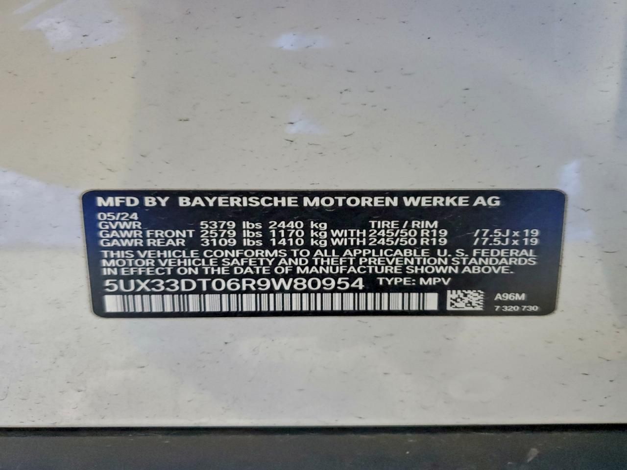 2024 BMW X4 Xdrive30i