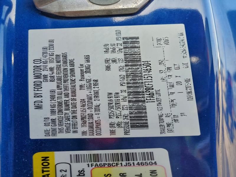 2018 Ford Mustang gt