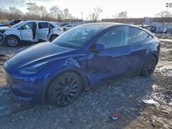 Tesla salvage cars for sale: 2022 Tesla Model y