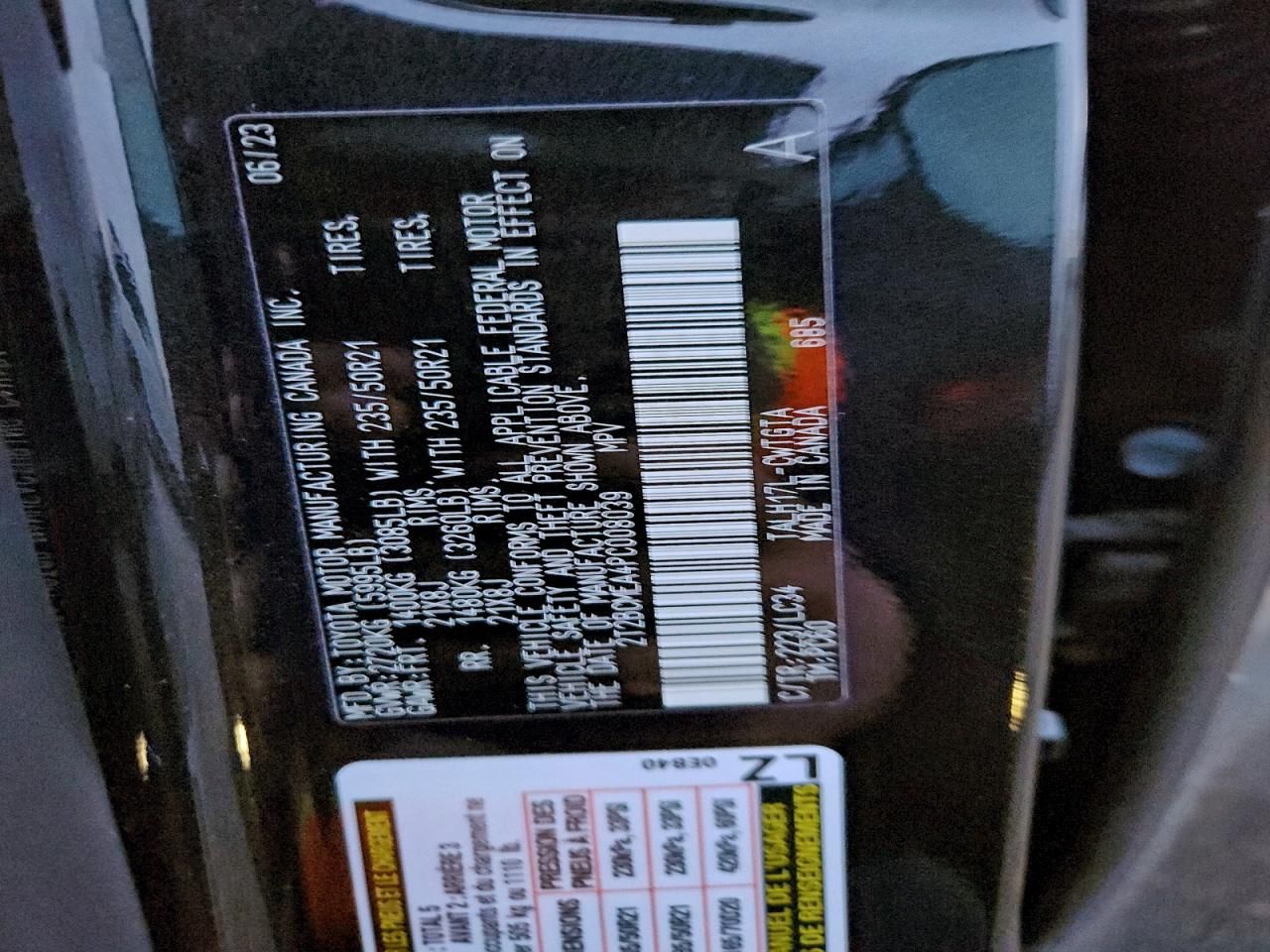 2023 Lexus Rx 500h f Sport