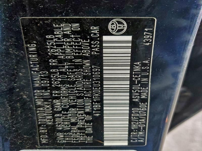 2014 Toyota Camry le