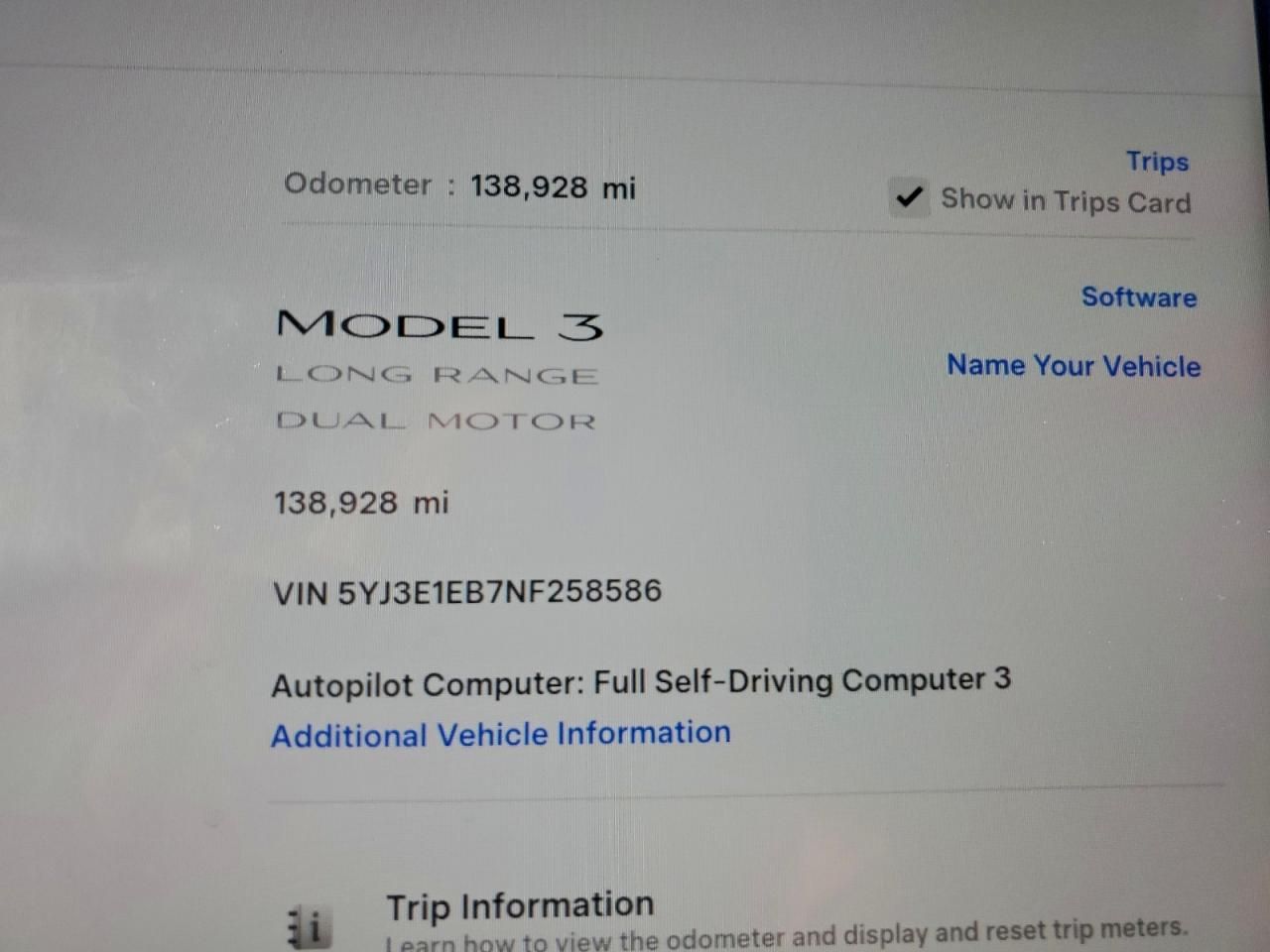 2022 Tesla Model 3