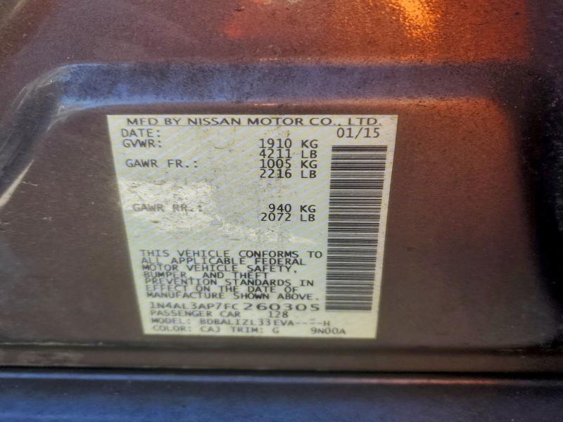 2015 Nissan Altima 2.5