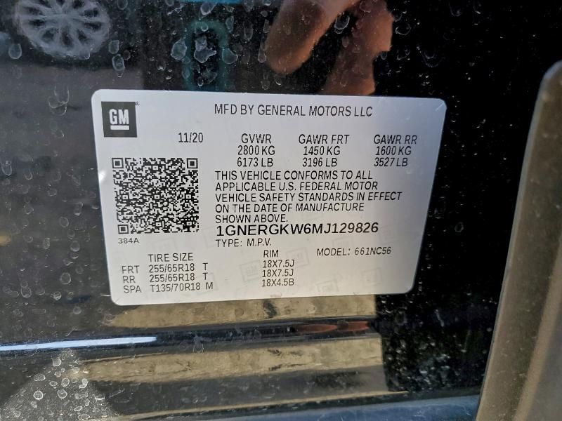 2021 Chevrolet Traverse lt