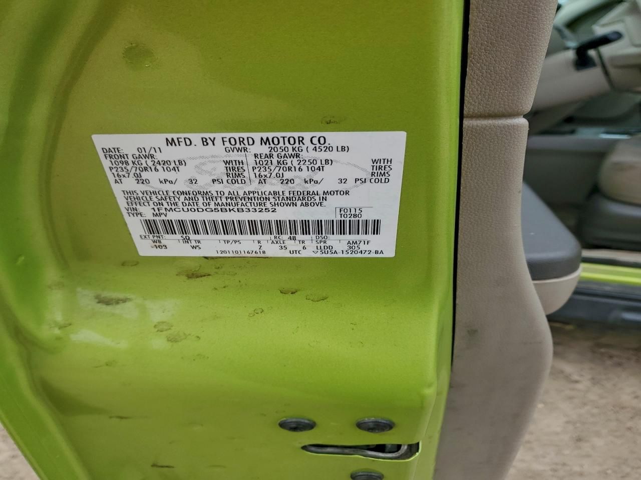 2011 Ford Escape xlt