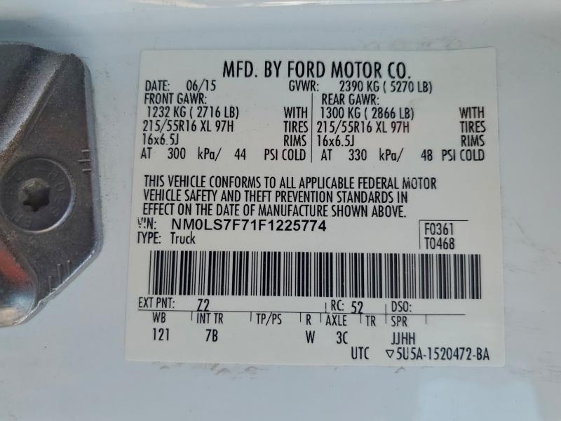 2015 Ford Transit Connect Delivery van