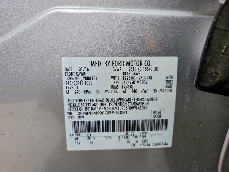 2016 Ford Edge Titanium