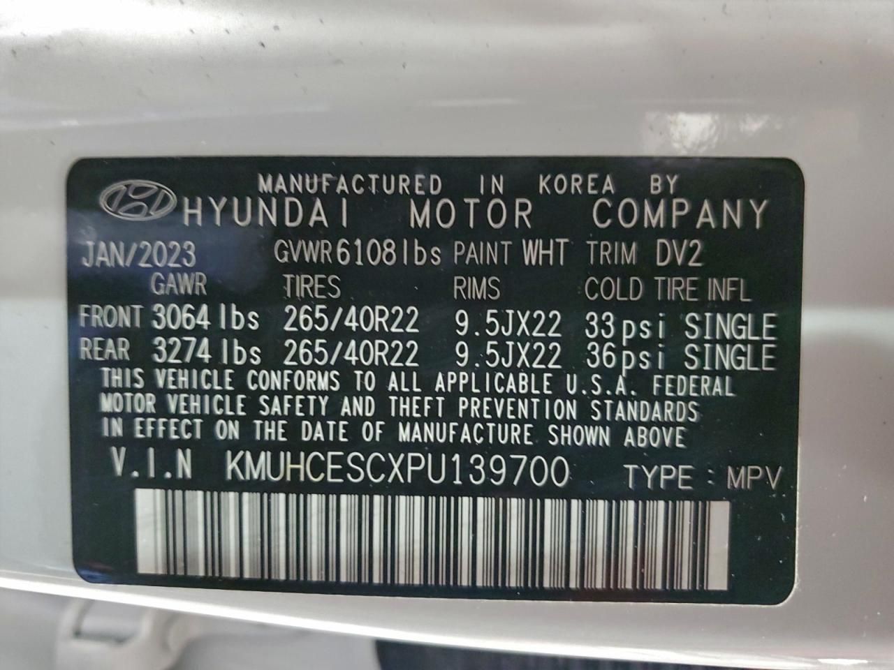 2023 Genesis Gv80 Base