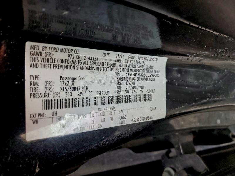2012 Ford Focus sel