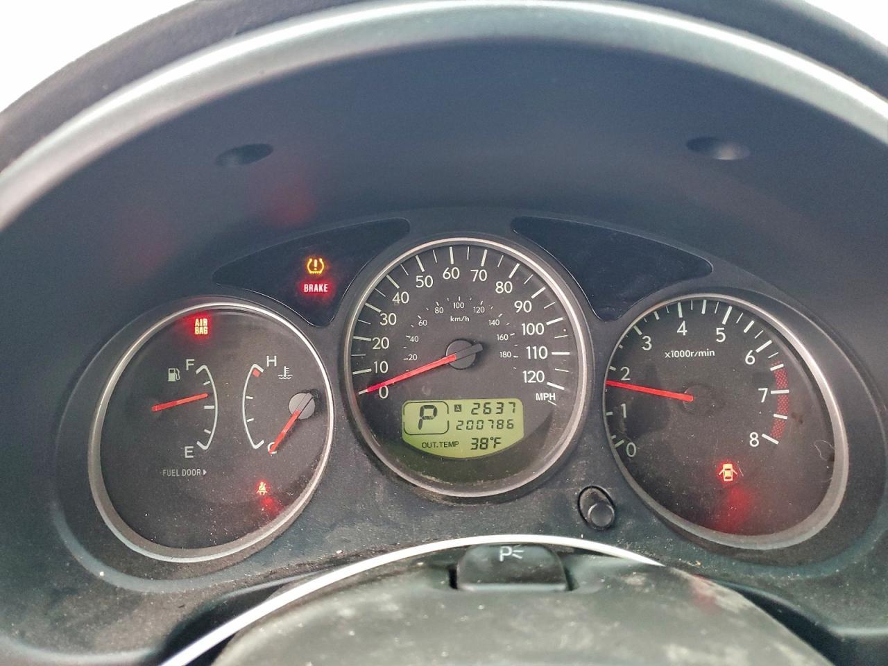 2008 Subaru Forester Sports 2.5x