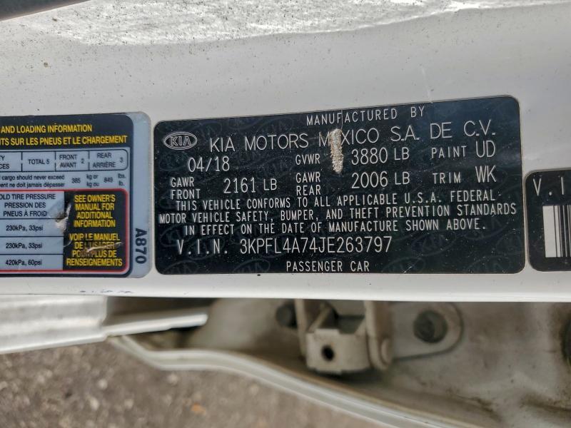 2018 KIA Forte lx