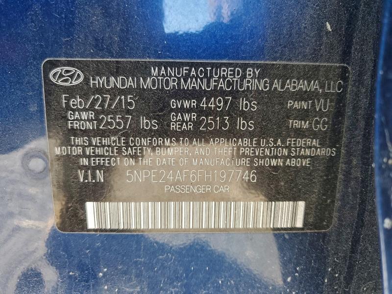 2015 Hyundai Sonata se