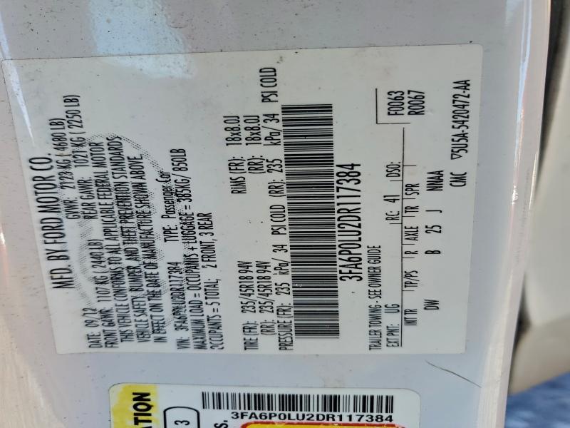 2013 Ford Fusion se Hybrid
