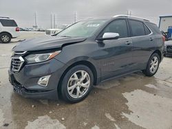 Salvage cars for sale from Copart Haslet, TX: 2019 Chevrolet Equinox Premier