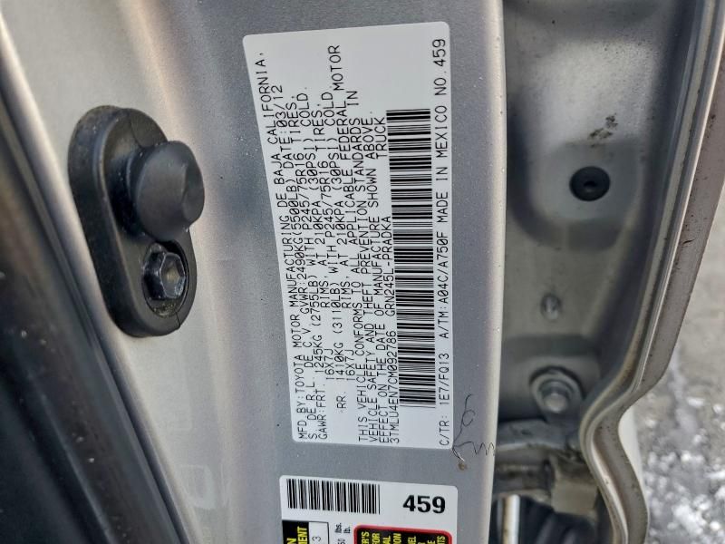 2012 Toyota Tacoma Double cab