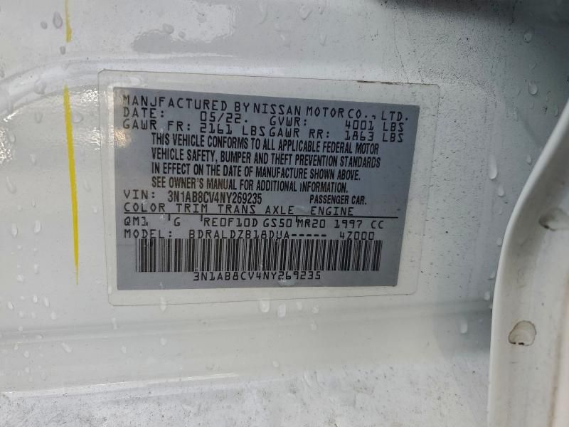 2022 Nissan Sentra sv