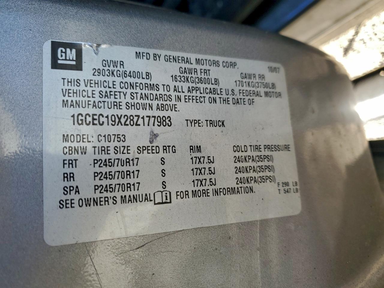 2008 Chevrolet Silverado C1500