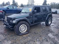 Jeep Vehiculos salvage en venta: 2023 Jeep Wrangler Rubicon 4XE