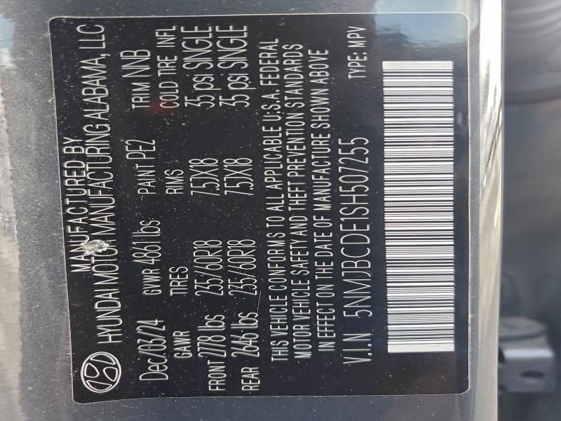 2025 Hyundai Tucson sel