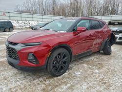 2021 Chevrolet Blazer rs en venta en Davison, MI
