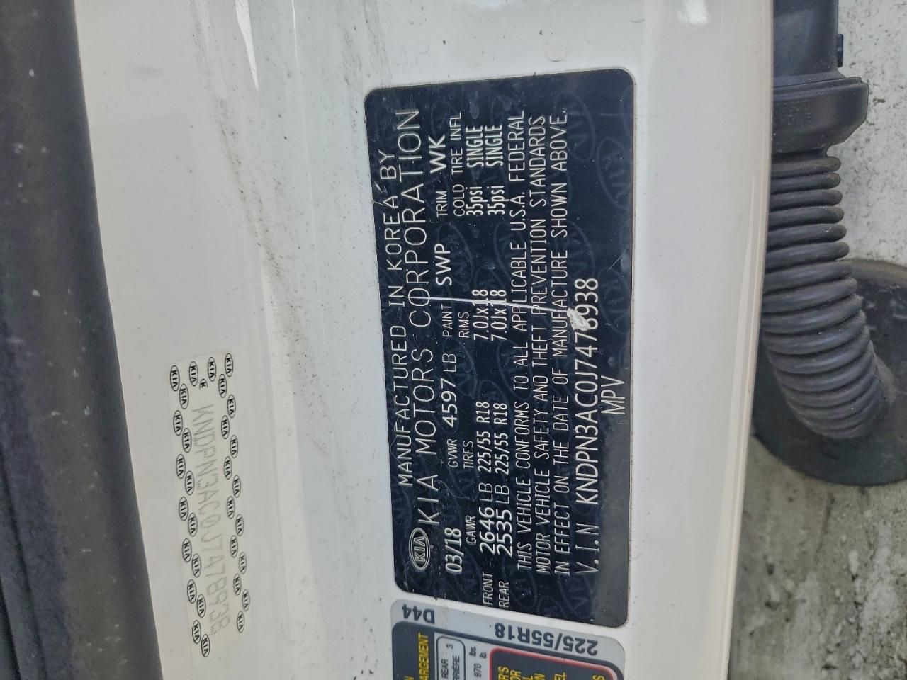 2018 KIA Sportage ex