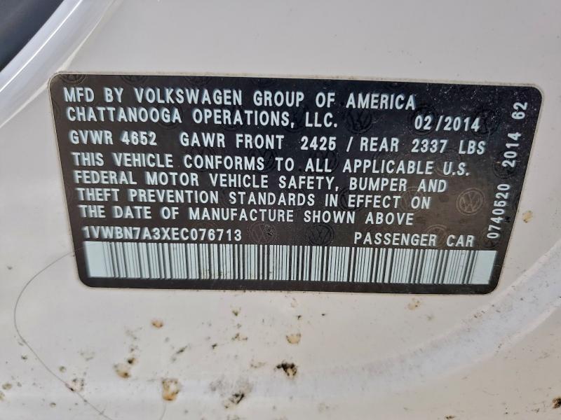 2014 Volkswagen Passat se