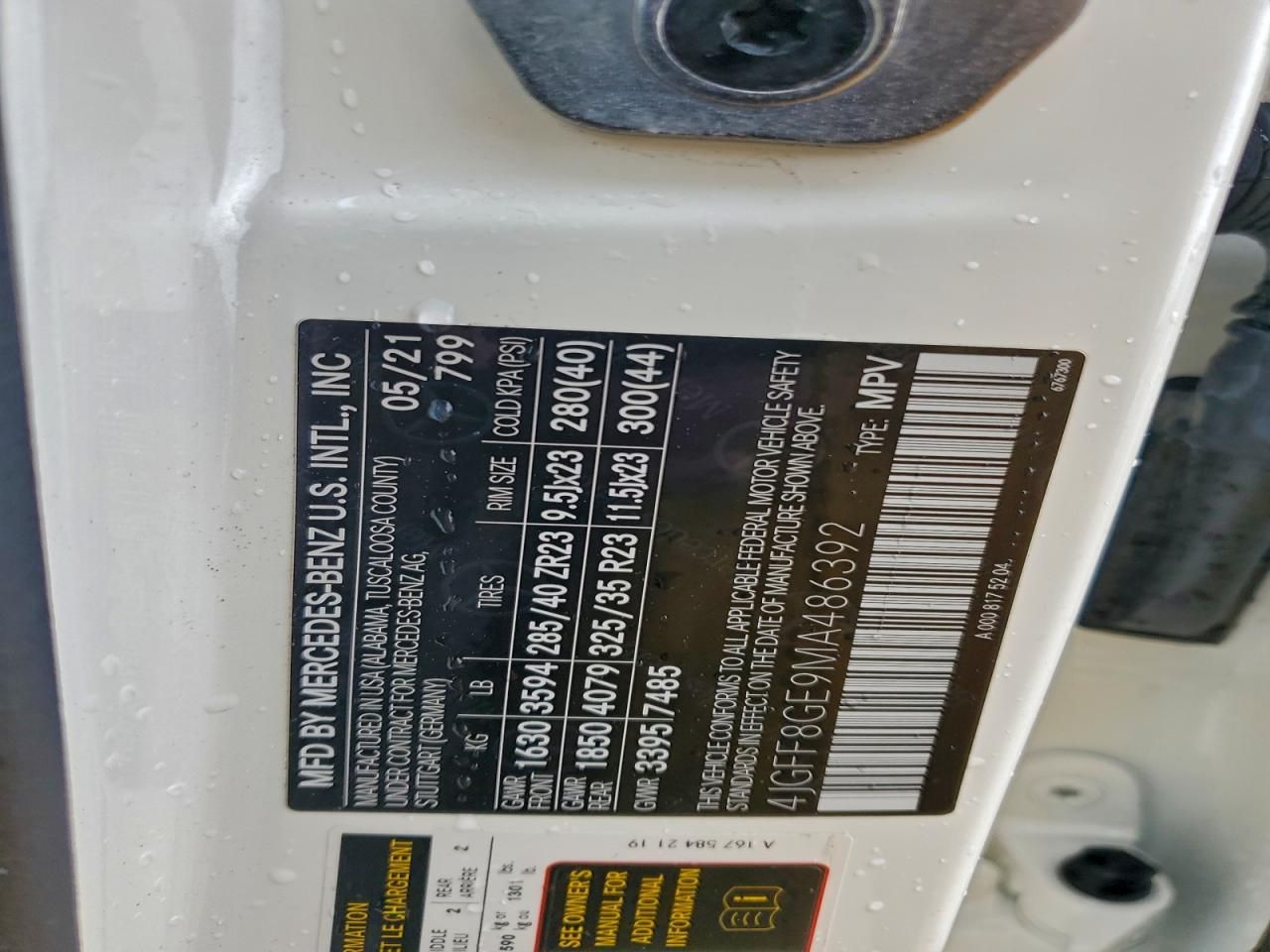 2021 Mercedes-Benz Gls 580 4matic