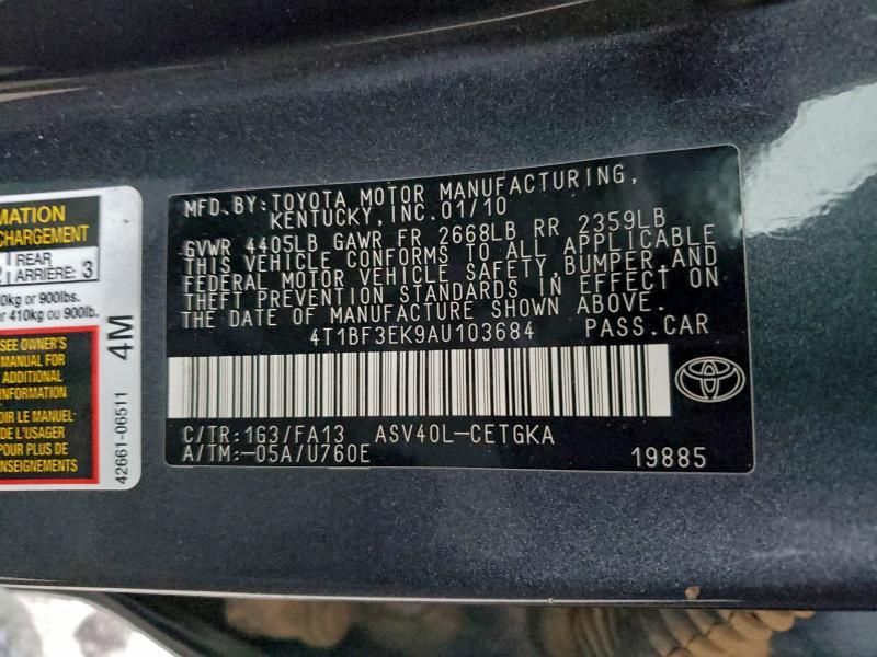 2010 Toyota Camry Base
