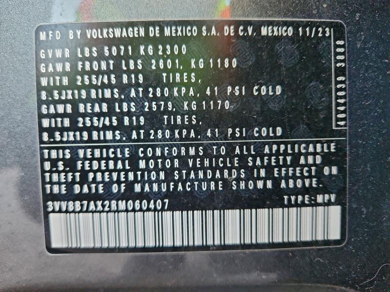 2024 Volkswagen Tiguan se R-line Black
