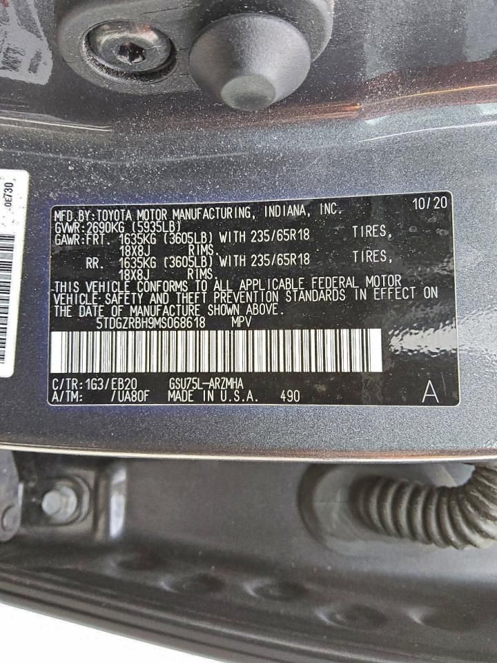 2021 Toyota Highlander xle