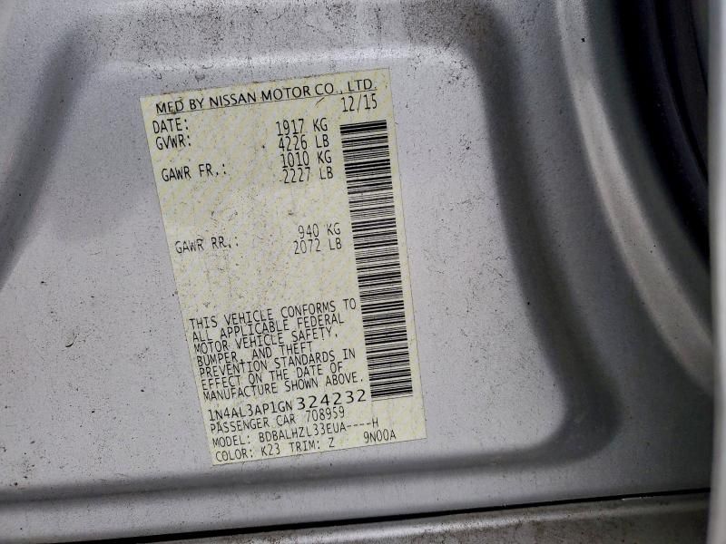 2016 Nissan Altima 2.5