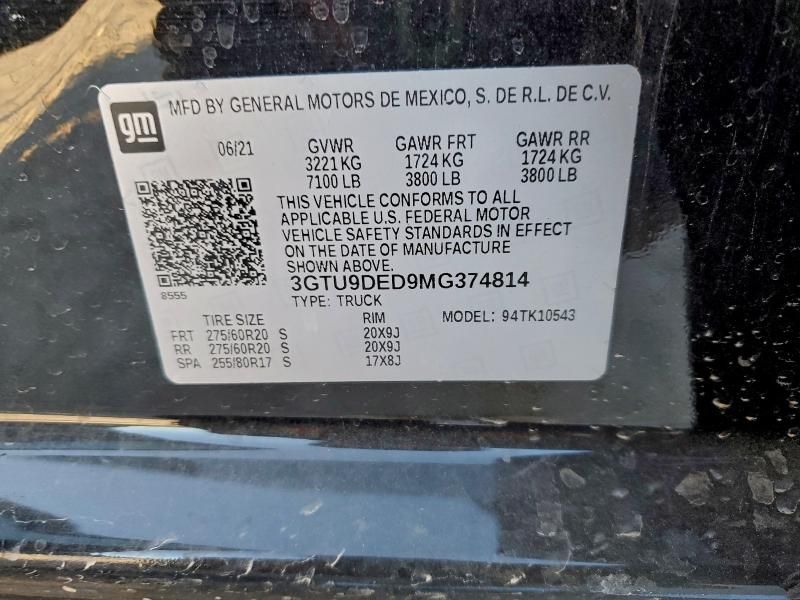 2021 GMC Sierra K1500 slt