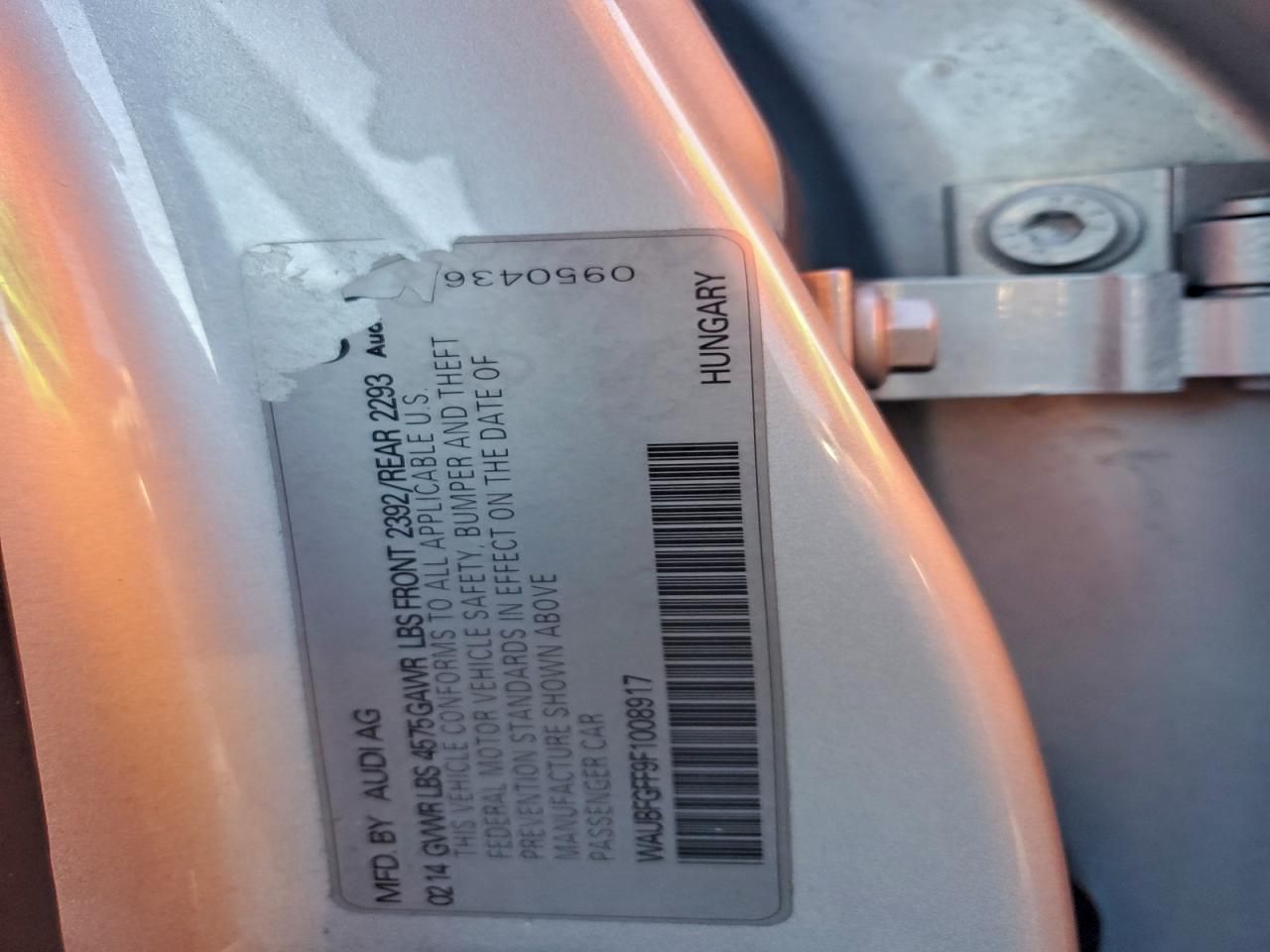 2015 Audi A3 Premium