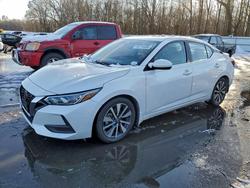 Nissan salvage cars for sale: 2021 Nissan Sentra sv
