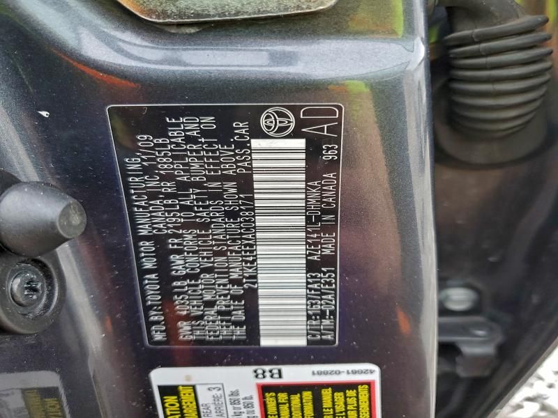 2010 Toyota Corolla Matrix s