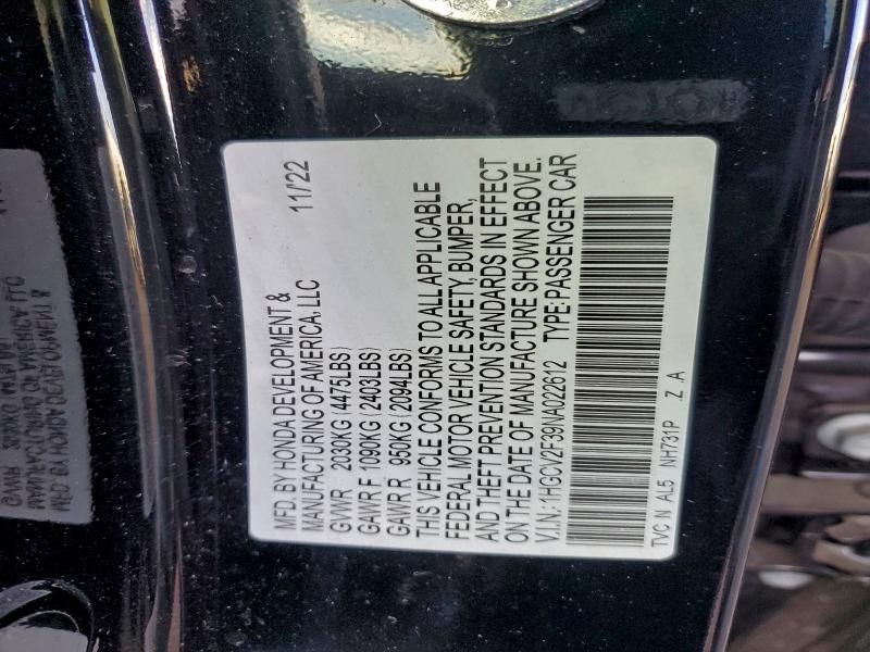 2022 Honda Accord Sport