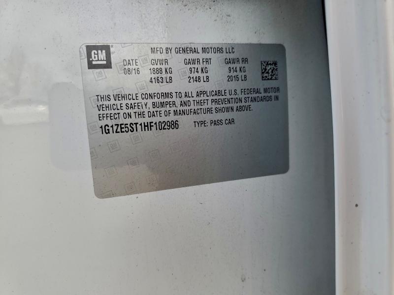 2017 Chevrolet Malibu lt