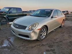 Infiniti Vehiculos salvage en venta: 2005 Infiniti G35