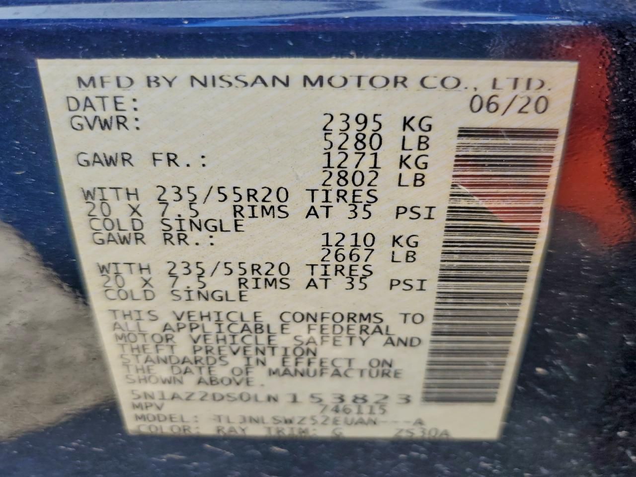 2020 Nissan Murano Platinum