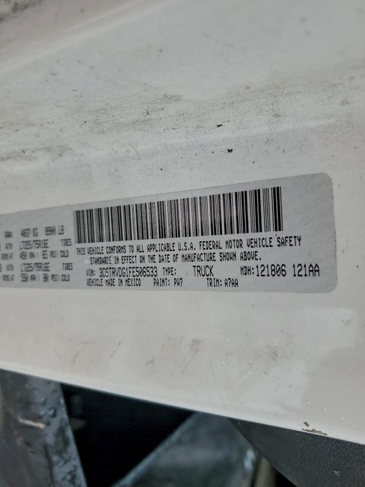 2015 Dodge RAM Promaster 3500 Utility / Service Van