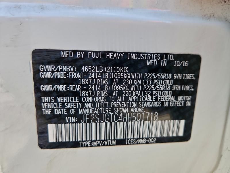 2017 Subaru Forester 2.0xt Touring