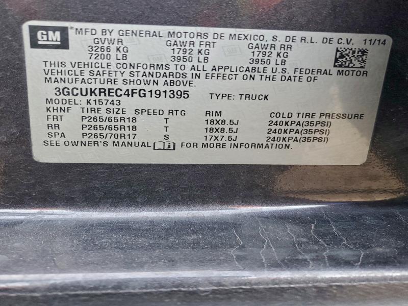 2015 Chevrolet Silverado K1500 LT