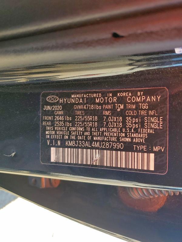 2021 Hyundai Tucson sel