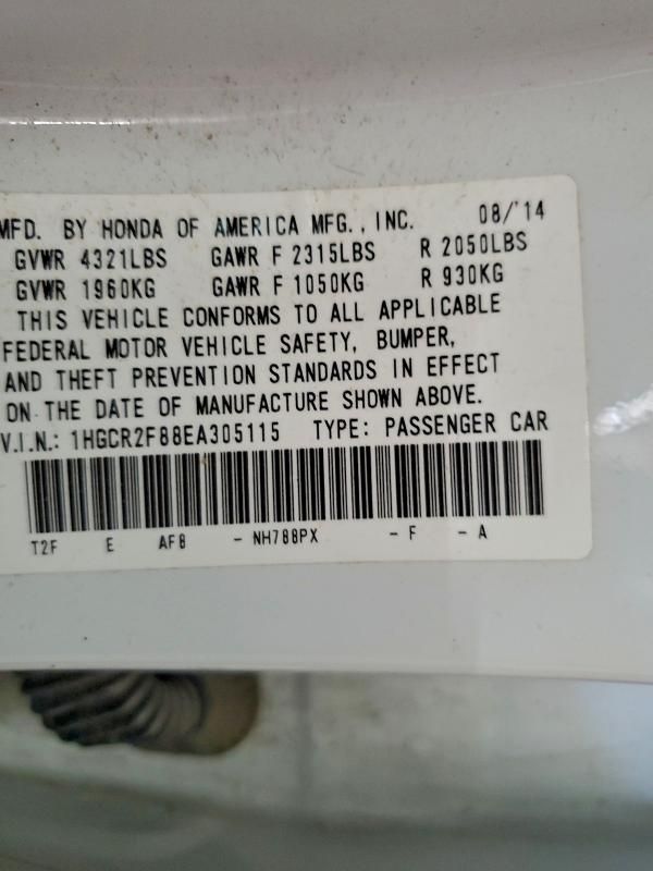 2014 Honda Accord exl