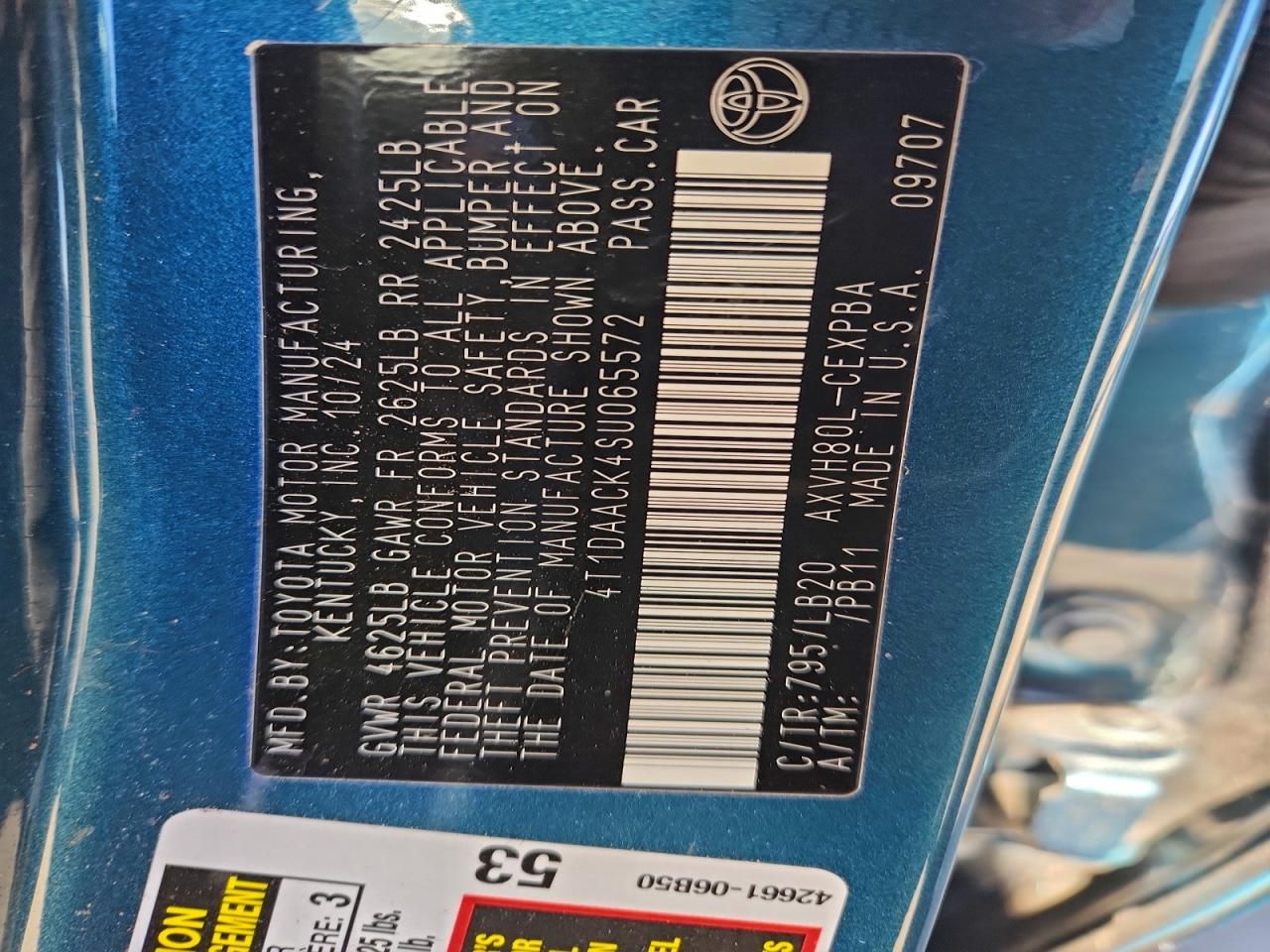 2025 Toyota Camry xse