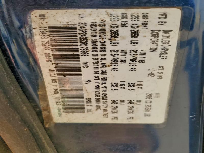 2003 Dodge Grand Caravan se