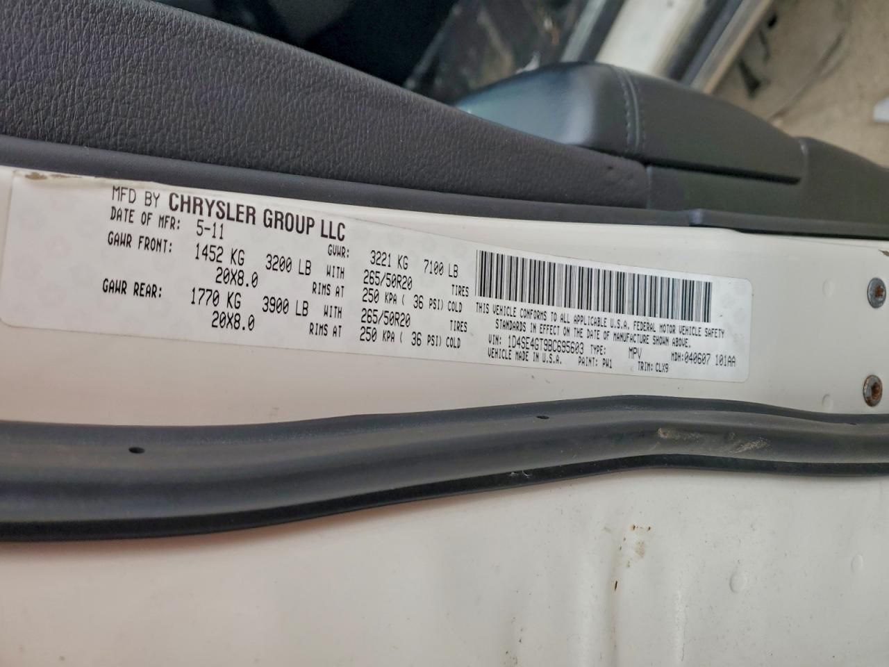 2011 Dodge Durango Crew