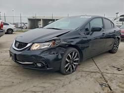 Honda Civic salvage cars for sale: 2015 Honda Civic exl